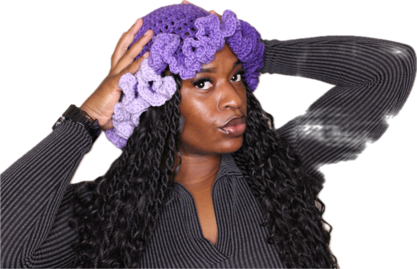 Jumbo Ruffle Hat